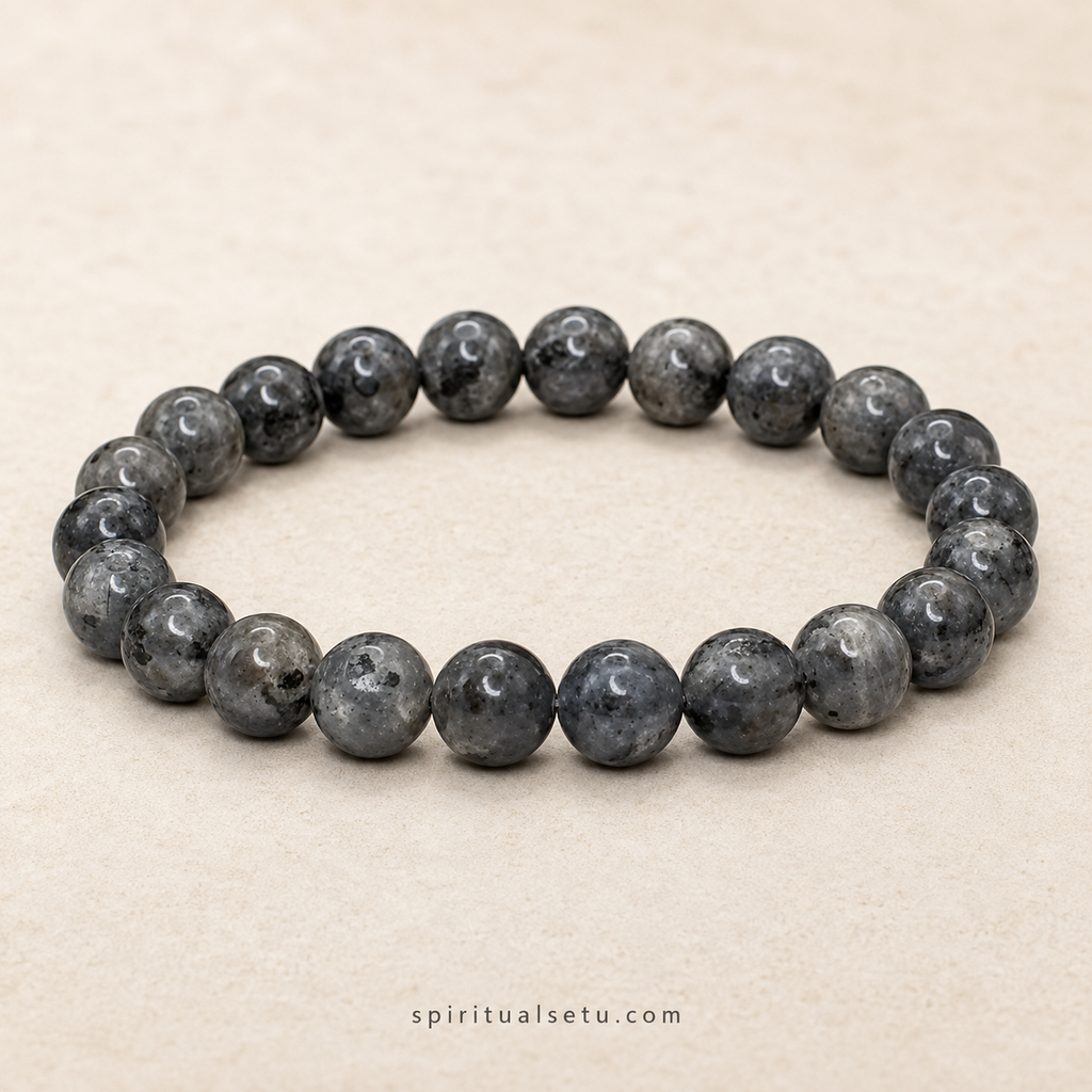 Larvikite Bracelet — Focus Sharpening Band