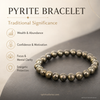 Pyrite Bracelet - Wealth Booster Band