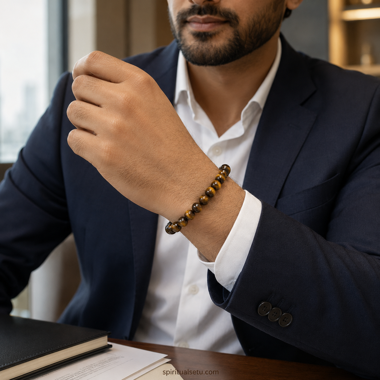 Tiger Eye Bracelet - Courage Enhance Band