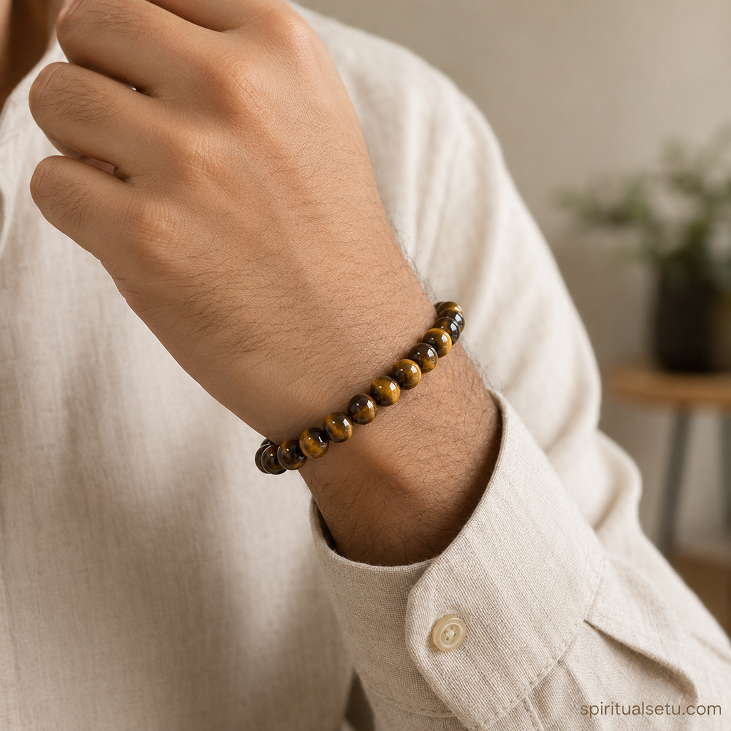 Tiger Eye Bracelet - Courage Enhance Band