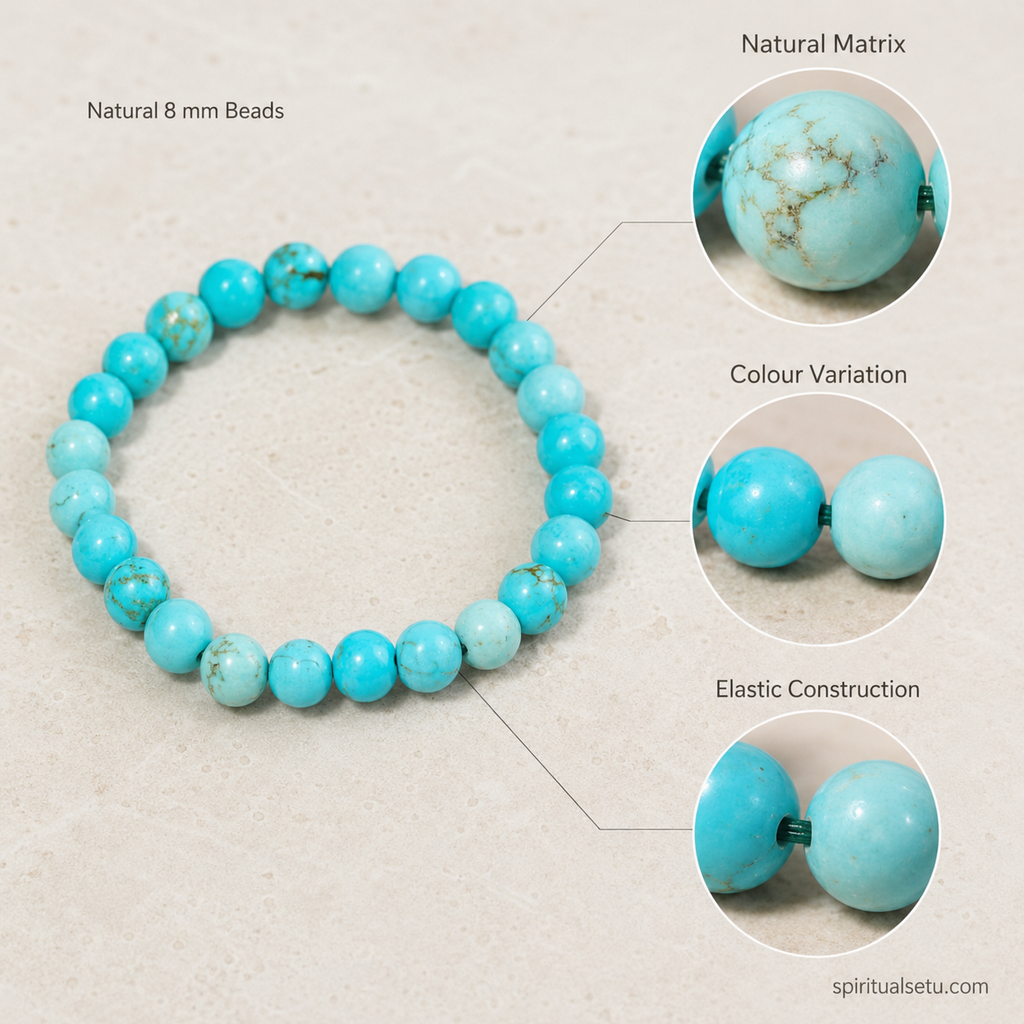Turquoise Bracelet - Emotional healing Band