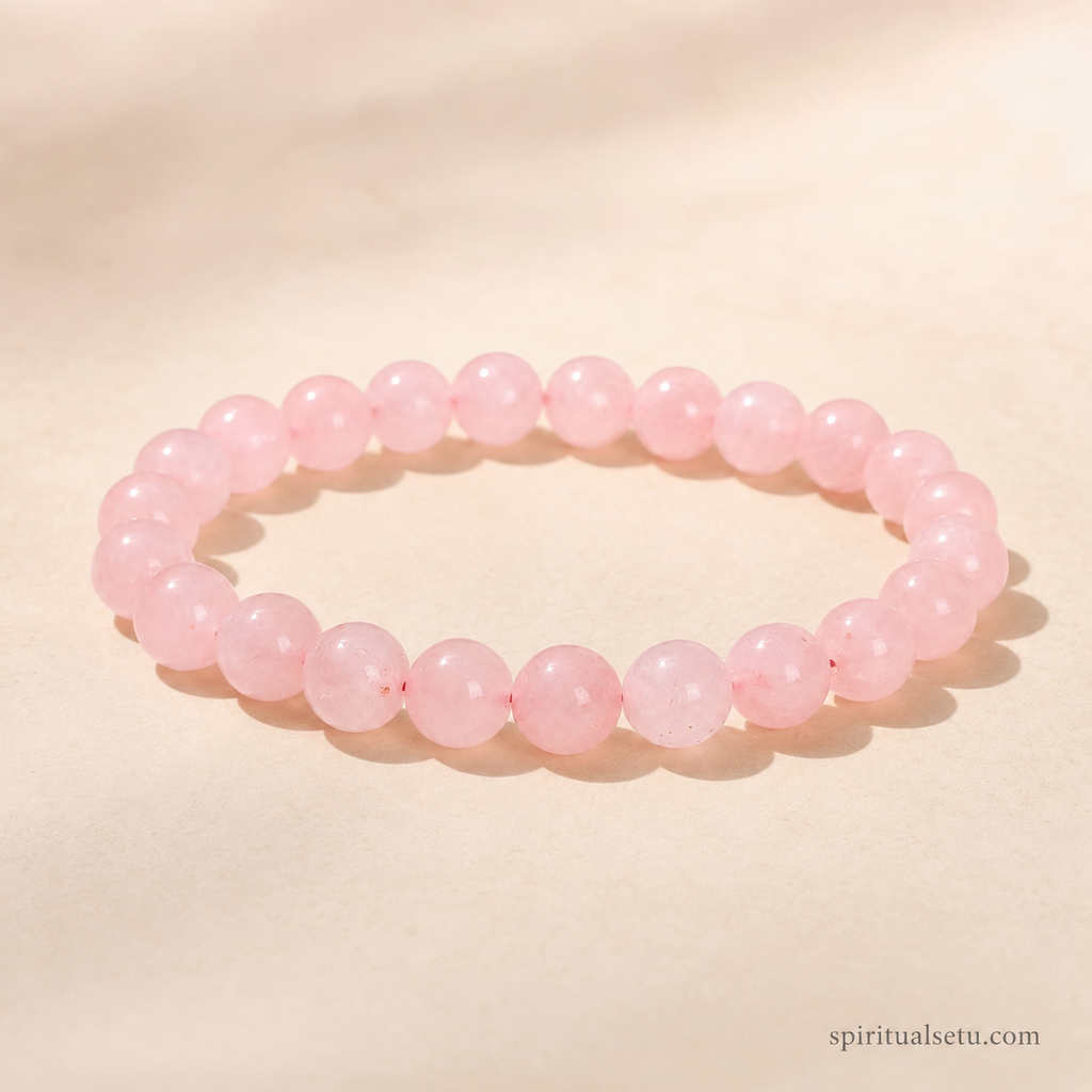Rose quartz Bracelet - love and relationship band