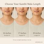 Tulsi Kanthi Mala - single layered Natural Tulsi Wood Beaded Necklace